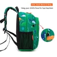 thumbnail image 3 of Mochila JinBeryl para niños pequeños con forma de dinosaurio 12 pulgadas color verde, 3 of 7