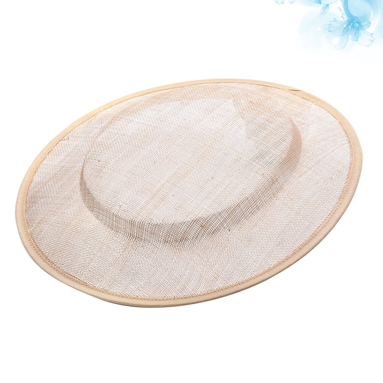 Sinamay Hat Base for Fascinator DIY (Apricot) - Walmart.com