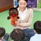 thumbnail image 5 of KAKOWELY Marioneta de mano de miembro de la familia Marioneta de mano de peluche interactiva Adorable marioneta para contar historias, 5 of 5