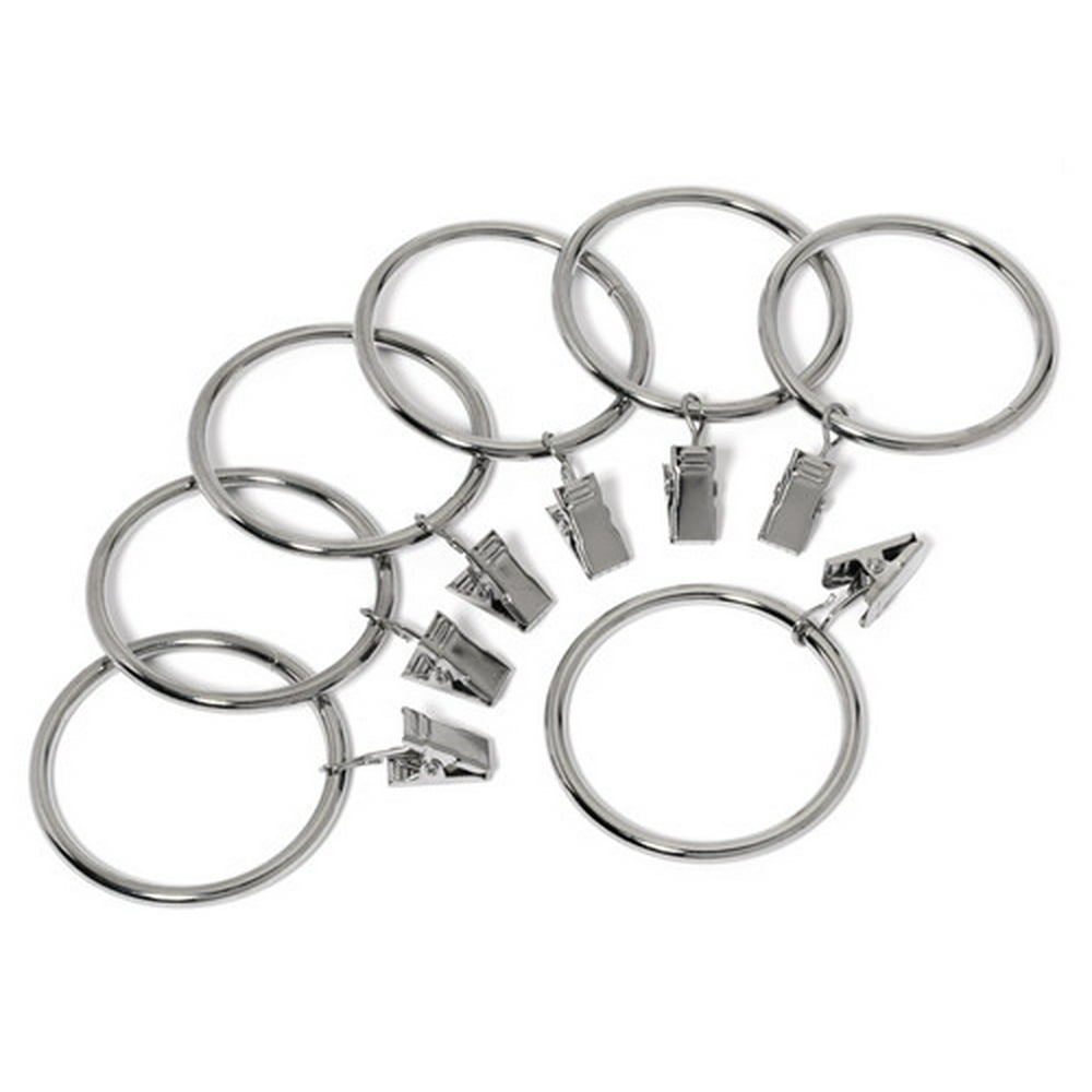 2 Inch Metal Curtain Clip Rings, Set of 14