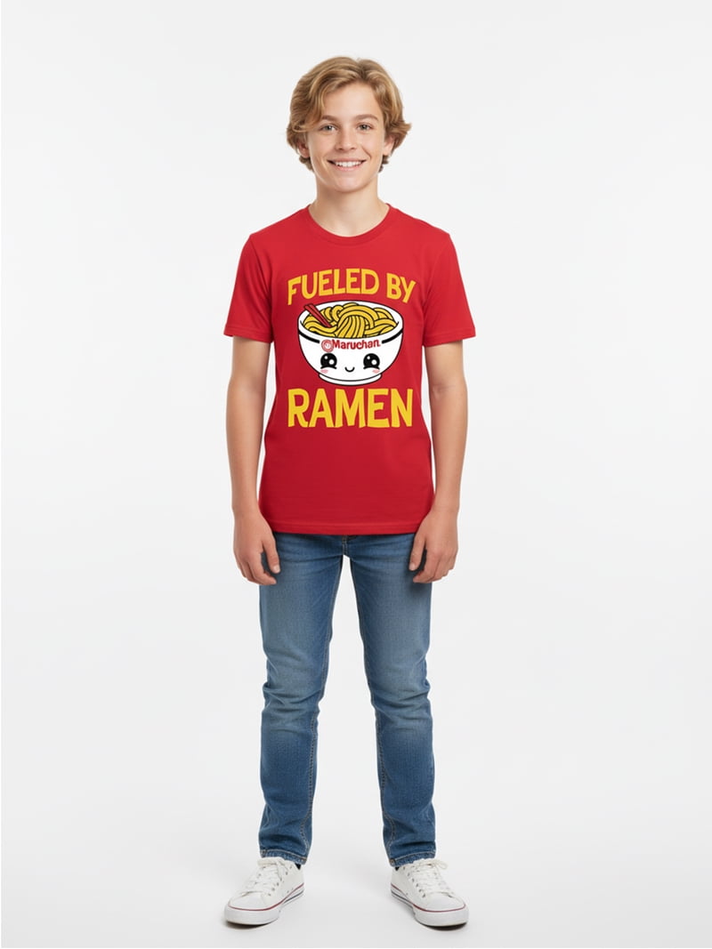 Maruchan, Boys' & Big Boys' Graphic T-Shirt, Fueled By Ramen