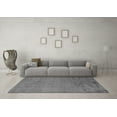 thumbnail image 3 of Ahgly Company Indoor Rectangle Abstract Gray Modern Area Rugs, 2' x 5', 3 of 4