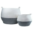 thumbnail image 1 of CleverMade Rope Basket Set, 2-piece, 1 of 6