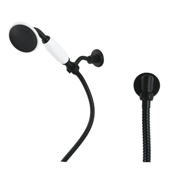 Kingston Brass KX1060BE Victorian Hand Shower Kit, Matte Black