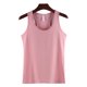 thumbnail image 1 of Qarigey Chaleco de algodón para mujer, ropa recortada de moda de punto, camiseta transpirable fresca, camisas de fondo exterior de primavera, Prendas para la parte del cuerpo Rosado METRO Qarigey AP010463-20B, 1 of 6