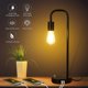 thumbnail image 1 of Tomshine Industrial Table Lamp with Two USB Charge Ports Stepless Dimmable Vintage Bedside Nightstand Lamp for Bedroom Living Room (Bulb Included), 1 of 5