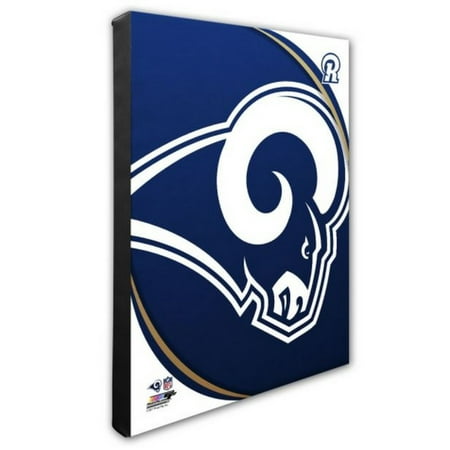 Nfl Hand Signed 16x20 Photograph - Photo File Los Angeles LA Rams Logo Canvas Photo Print Picture Art 16x20 NFL CA