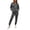 ZA-Dark Gray Outfit Sets, variant on Jsaierl Sweatsuit Sets for Women 2 Piece Long Sleeve Full Zip Sweatshirts and Jogger Pants Fall Activewear Lounge Sets Workout Sets Matching Tracksuit