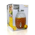 thumbnail image 6 of Gibson Home 1.2 Gallon Pineapple Clear Glass Drink Dispenser, 6 of 8