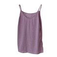 thumbnail image 2 of Pijama de manga corta para mujer, ropa interior térmica de invierno, color liso, cálida, sin costuras, resistente al frío, sin mangas, de poliéster., 2 of 7