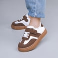 thumbnail image 4 of YunPes Toddler Boys Girls Non-Slip Skate Sneakers Casual Flat Athletic Shoes with Hook & Loop Strap School & Outings Walking, 4 of 9