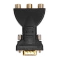 thumbnail image 3 of 3RCA RGB Female to HD 15-Pin VGA Style Component Video Jack Adapter Conventer, 3 of 6