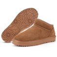 thumbnail image 3 of Botas de nieve para mujer, botines cálidos de invierno, antideslizantes, botas cortas, botines cómodos, botas con forro de piel sintética para senderismo, 3 of 9