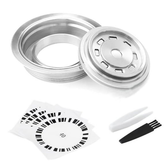 Durable 304 Stainless Steel Coffee Capsule Adapter for Nespresso Vertuo Next Rich Flavor, Easy Maintenance