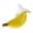 Banana, variant on Phantoscope Soft Banana Shaped Throw Pillow, 3D Fruit Decorative Plump Cushion for Kids Room, Nursery, Couch & Bed, 21-Inch Yellow, 1-Pack