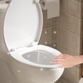 thumbnail image 6 of Khaki One-Piece Toilet, 1.1/1.6 GPF Dual Flush Toilet with Rimless Bowl, 17 in. ADA Height Chair Seat, Soft-Closing Seat and 12 in. Rough-In, 6 of 10