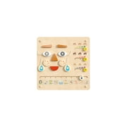 Flash Furniture Bright Beginnings Feelings and Moods STEAM Wall Activity Board (MK-ME15273-GG)