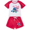 thumbnail image 1 of Stitch Children's Summer Short Sleeve Home Clothes Sports Suit, 1 of 2