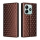 thumbnail image 2 of Funda Flip para Xiaomi Redmi Note14 4G con Patrón de Cuadros y Cierre Magnético Seguro, 2 of 6