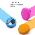 thumbnail image 5 of Soft Portable Protective Shell Waterproof Anti-scratch Locator Protective Case Locator Tracker Protective Cover Silicone Case for Airtags Tracker Accessories BLACK, 5 of 8