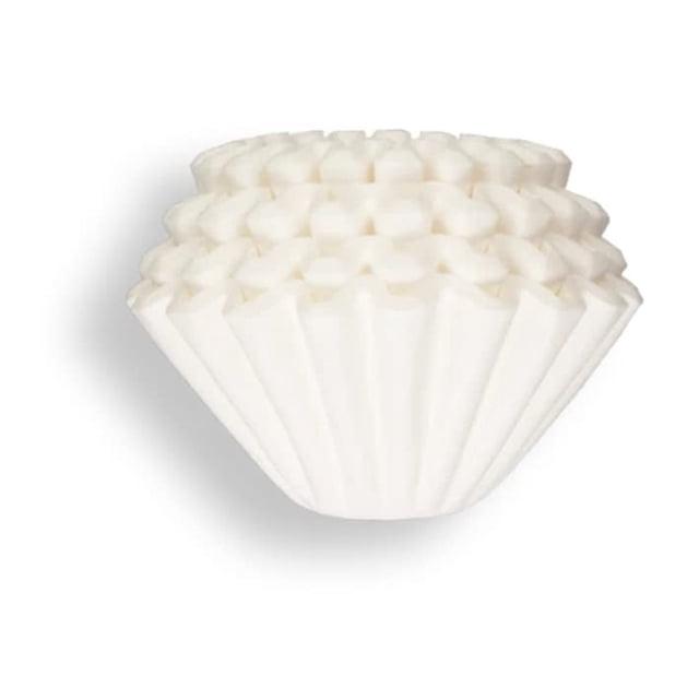 Filtros de Café Kalita Wave Serie KWF-155 Blancos 100 Hojas