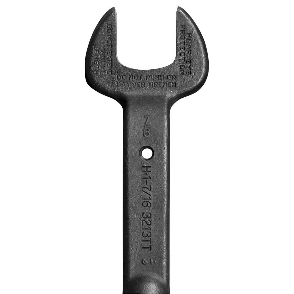 Klein Tools 3213TT 1-7/16 in. Nominal Opening Spud Wrench with Tether Hole