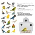 thumbnail image 3 of Window Bird Feeder, Attractive Detachable Tray Easy To Clean Transparent Window Bird Feeder with 3 Strong Suction Cups for Finches for Robins for Home, 3 of 7