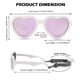 thumbnail image 3 of Gafas de Sol Polarizadas para Bebé NULOOQ Flexibles con Forma de Corazón, 3 of 5