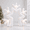 White Snowflakes, variant on 7 Ft Pink Flamingos Inflatable Outdoor Decoration with Built-in LED Lights