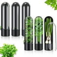thumbnail image 5 of Sioweci Cilantro Storage Box for Refrigerator Herb Keeper with Clear Lid Adjustable Vents BPA-Free Preserves Vegetables Freshness Herb Storage Container for Cilantro Parsley Asparagus Clear, 5 of 13