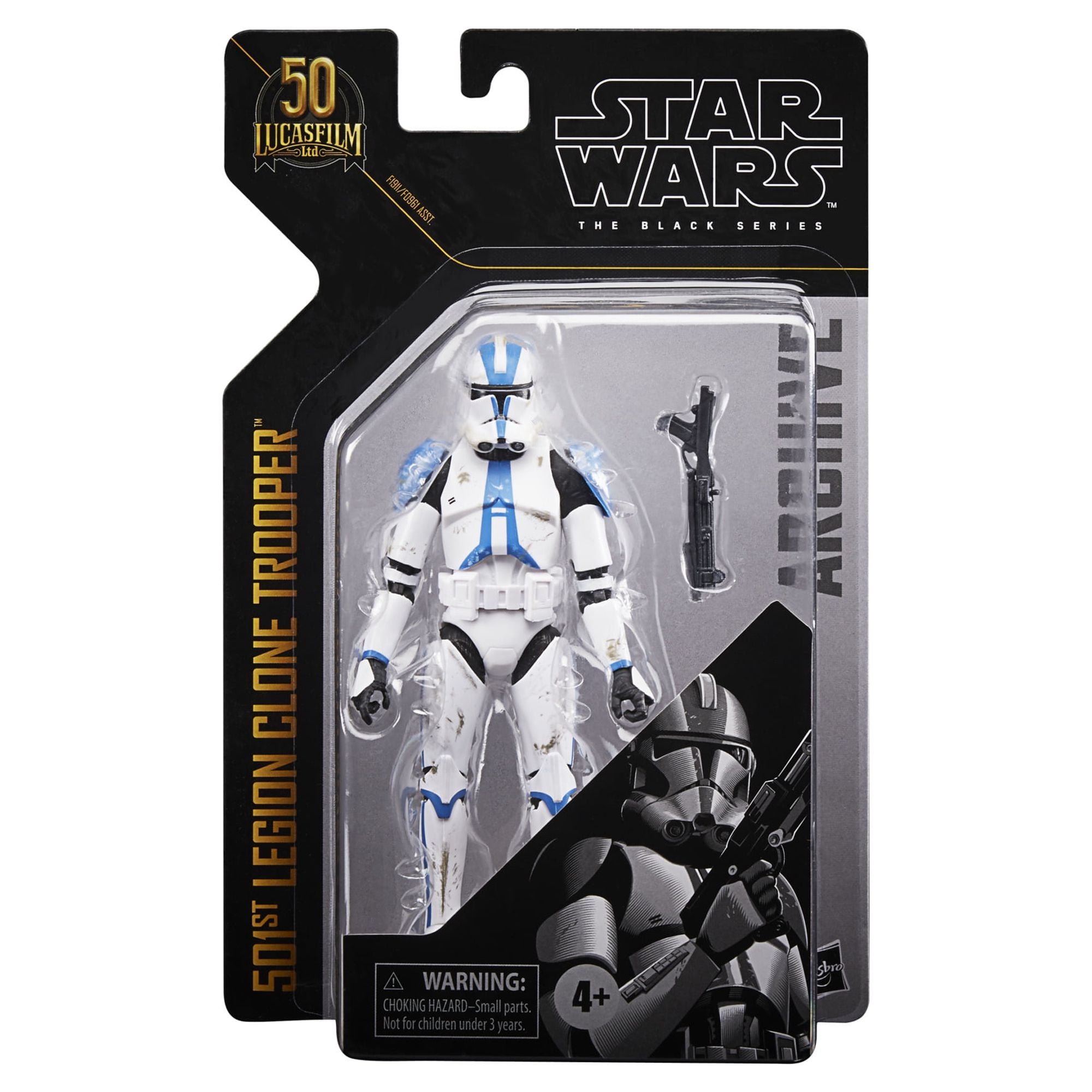 Star Wars The Black Series Archive 501st Legion Clone Trooper Action Figure