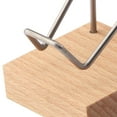 thumbnail image 3 of Display Stands Wooden Square Base Metal Arm for Coral Agate Crafts Stainless Steel, 3 of 8