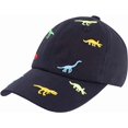 thumbnail image 1 of Gorra de béisbol para niños pequeños, de verano, con protección solar, diseño de dinosaurio, para niños de 1 a 3 años, 1 of 6