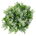 thumbnail image 3 of Plastic Eucalyptus Wreath for Door Decoration with Green Leaves Ideal for Home and Party 12.5 inches, 3 of 4