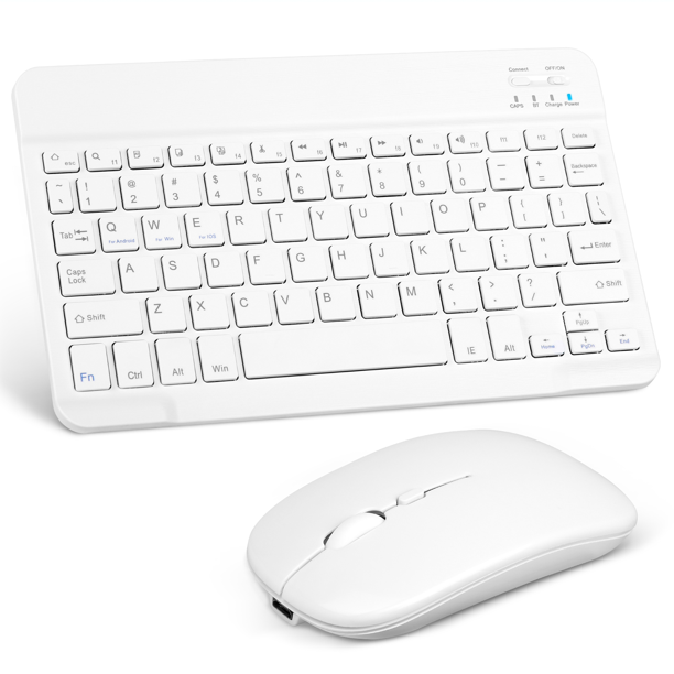 UrbanX Rechargeable Bluetooth Keyboard and Mouse Combo Ultra Compact