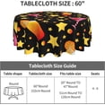 thumbnail image 4 of Happy Birthday Tablecloth Table Cloth Cover Holiday Party Tablecloth Table Covers 60 Inches for Parties Birthdays, 4 of 6