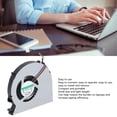 thumbnail image 4 of Laptop CPU Cooling Fan, Replacement CPU Cooling Fan Aluminum Alloy  For Probook 450 For Probook G1, 4 of 8