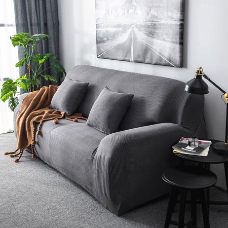 Hurrise High Stretch Polyester Elastic Sofa Slipcovers 1 4 Seater