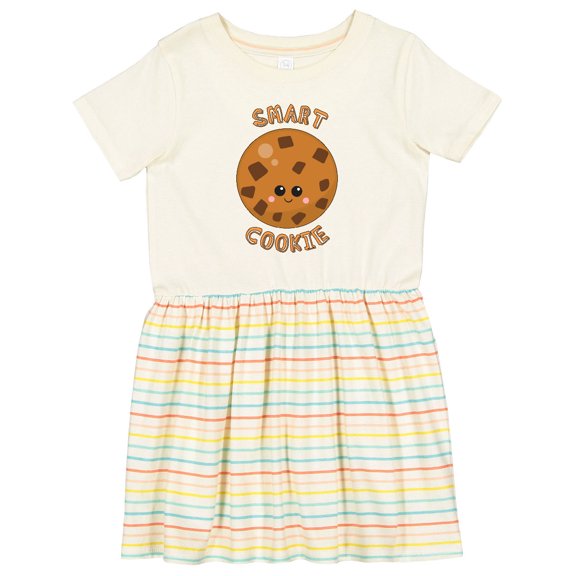 Inktastic Smart Cookie Girls Toddler Dress