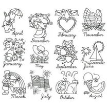 Aunt Martha's #3995 Monthly Madness