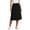 Black# skirts for women, variant on Cargo Skirts for Women Trendy Elastic Waisted Midi Skirt with Pockets Casual Cozy Summer Skirts Gray S