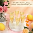 thumbnail image 5 of 200 Pack Champagne Flutes Plastic 5 Oz Plastic Wine Glasses Plastic Toasting Champagne Flutes for Wedding Party Disposable Plastic Champagne Glasses Cocktail Cups for Celebration (Clear), 5 of 11