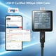 thumbnail image 2 of Cable USB4 Matters USB 4 de 20 Gbps, USB 4, 2 m, Thunderbolt 4, 2 of 7