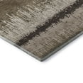thumbnail image 3 of Addison Rugs Mayfield Premium Machine Washable Transitional Stripes Brown Rectangle Rug, 9' x 12', 3 of 6