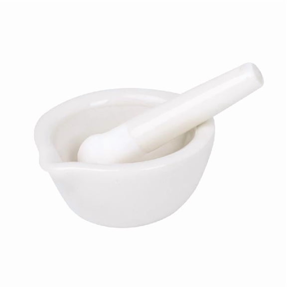 DOYOUNG Porcelain Mortar and Pestle Set Kitchen or Laboratory Grinds Powdered Chemicals for DIY Kitchen Gadget Mill Crusher