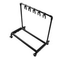 thumbnail image 1 of Multi Guitar Stand, Multiple Guitars Holder Universal Guitar Display Rack Guitar Holder Stand With Wheels For Shops, 1 of 8
