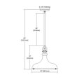 thumbnail image 2 of Elk Lighting Rutherford Pendant in Brushed Nickel, 2 of 2