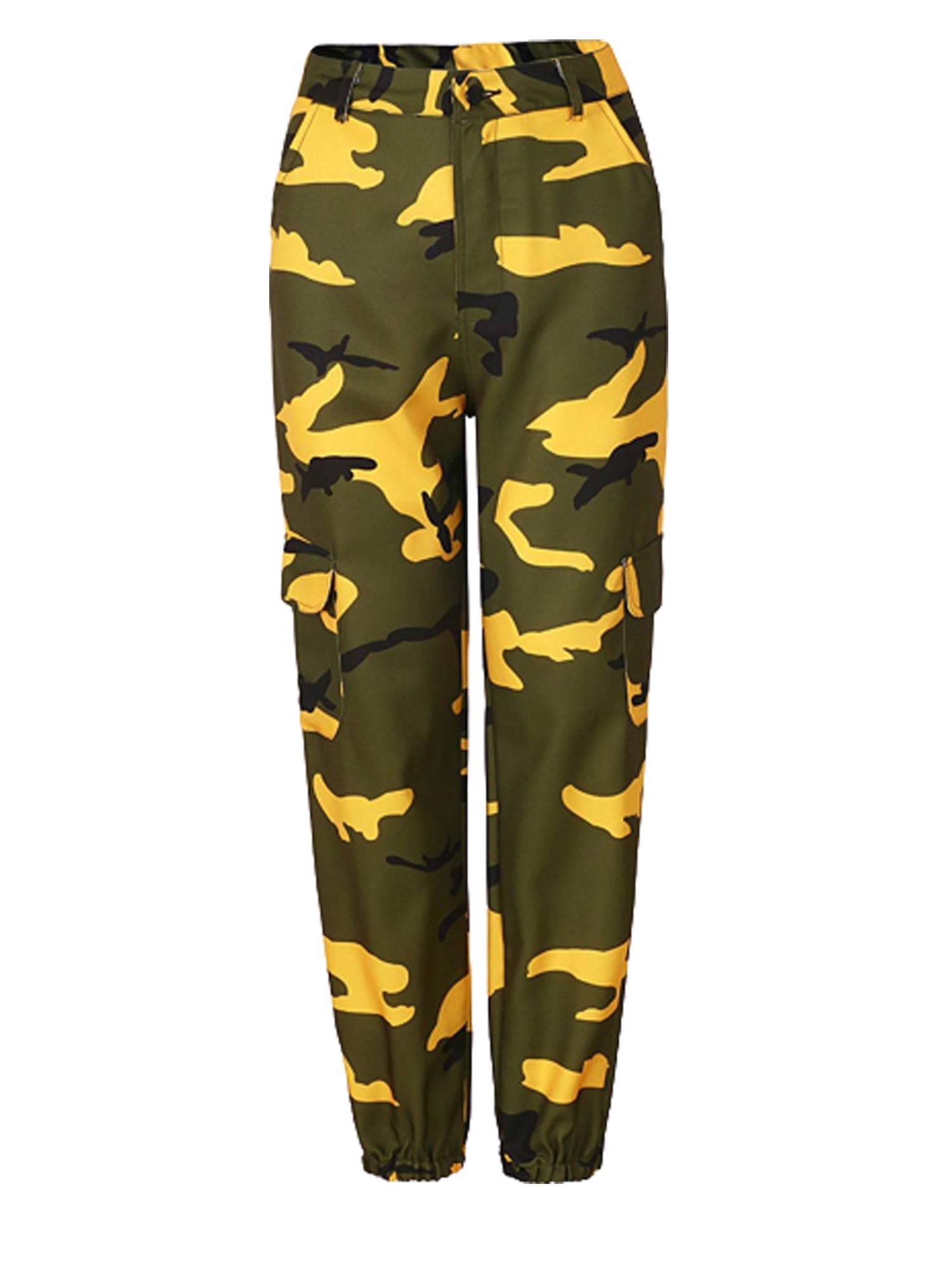 Spring hue UK Womens Sports Military Army Combat Camouflage Pants Camo Cargo Trousers
