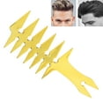 thumbnail image 3 of Men's Comb, Wide Tooth Hair Comb Retro Styling Comb Smooth Glide Rounded Teeth ABS Material Lightweight Portable 20 X 8 X 0.5cm, 3 of 7