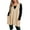 Beige, variant on Jackets For Women Cozy Pocket Sweater Vest Sleeveless V Neck Loose Knit Casual Flattering Top Blended Fabric Blending Shirts Outerwear Vests 1Pc Beige 3Xl Fall Jackets For Women 2025